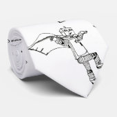 Robot Superhero Krawatte (Gerollt)