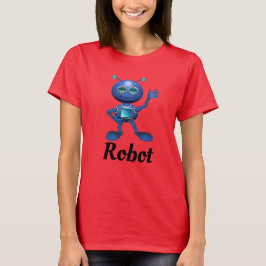 Robot-T - Shirt (Vorderseite)