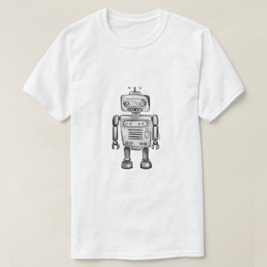 Robot T - Shirt (Design vorne)