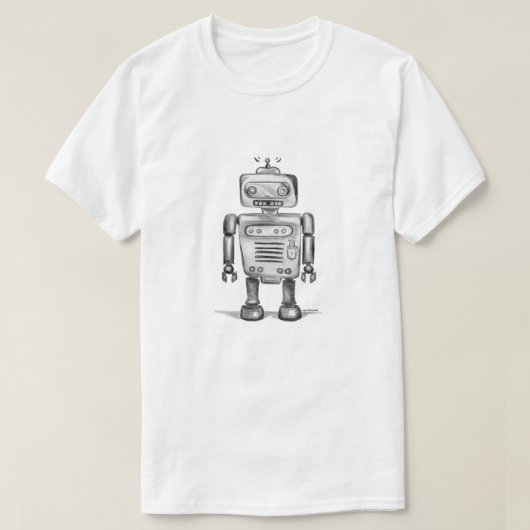 Robot T - Shirt (Design vorne)