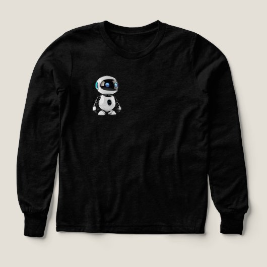 Robot T-Shirts für Kinder (Design Vorderseite)