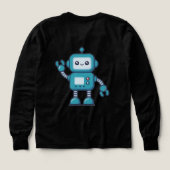 Robot T-Shirts für Kinder (Design Rückseite)