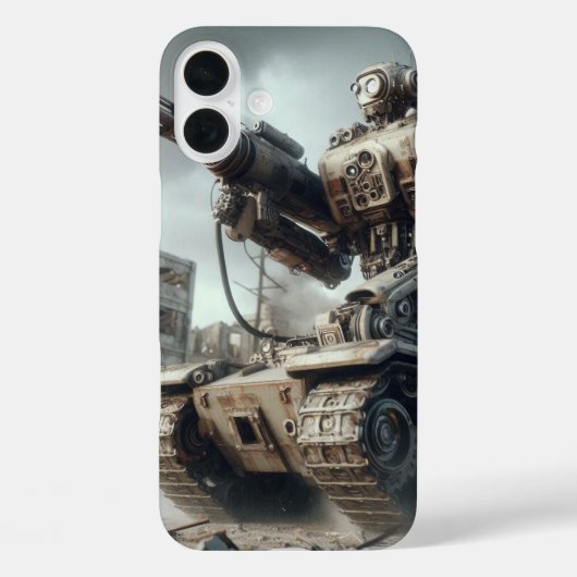 Robot Tank Case-Mate iPhone Hülle (Rückseite)
