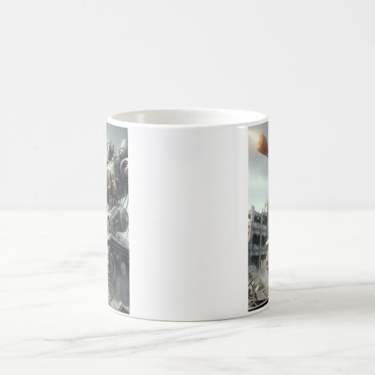 Robot Tank Kaffeetasse (Mittel)