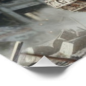 Robot Tank Poster (Ecke)