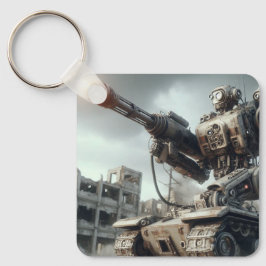 Robot Tank Schlüsselanhänger