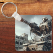 Robot Tank Schlüsselanhänger (Vorderseite)