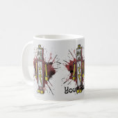 Robot-Tasse Nummer 5 Kaffeetasse (Vorderseite Links)