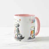 Robot-Tasse Tasse (VorderseiteRechts)