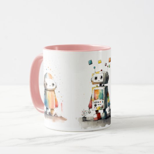 Robot-Tasse Tasse (Vorderseite Links)