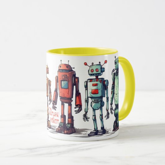 Robot-Tasse Tasse (VorderseiteRechts)