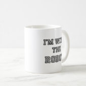 Robot Text Kaffeetasse (VorderseiteRechts)