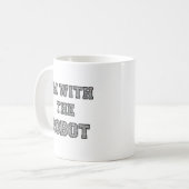 Robot Text Kaffeetasse (Vorderseite Links)