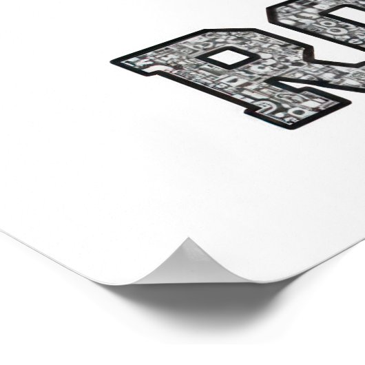 Robot Text Poster (Ecke)