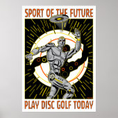 Robot Thrower #1 Poster (Vorne)