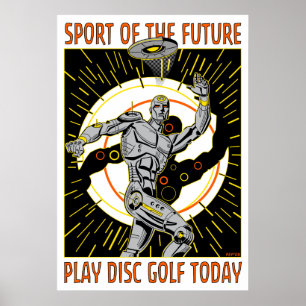 Robot Thrower #1 Poster