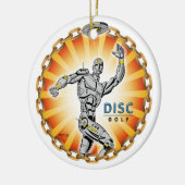 Robot Thrower #2 Keramikornament (Links)