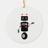 Robot Toy Keramik Ornament (Vorne)