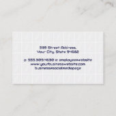 Robot Vacuuming | Reinigungsdienste Visitenkarte (Rückseite)