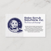 Robot Vacuuming | Reinigungsdienste Visitenkarte (Vorderseite)