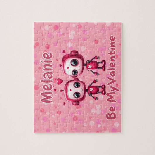 Robot Valentine's Day Puzzle (Vertikal)