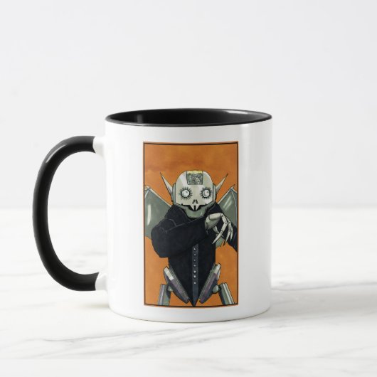 Robot Vampire Dracula Tasse (Links)