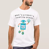 Robot Vater Joke T-Shirt (Vorderseite)
