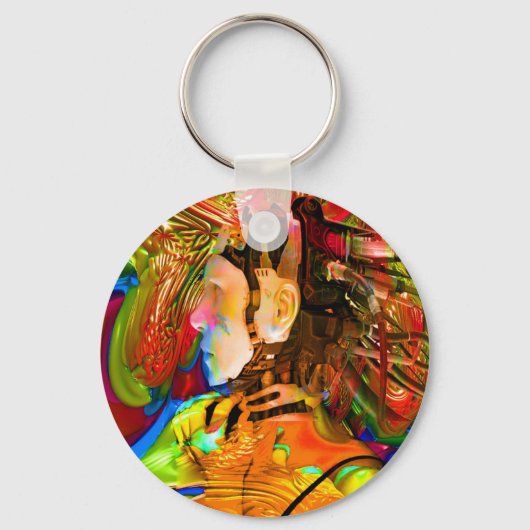 Robot-Verbindung Schlüsselanhänger (Vorderseite)