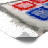 Robot Wave Poster (Ecke)