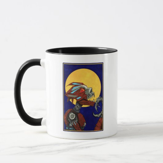 Robot Werewolf-Tasse Tasse (Links)