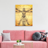 Robot Woman Leinwanddruck (Insitu (Wohnzimmer))