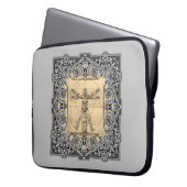 Robot Woman Steampunk Laptopschutzhülle (Vorderseite Links)