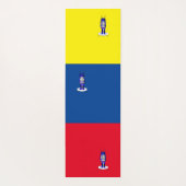 "Robot" Yoga Mat Yogamatte (Rückseite)