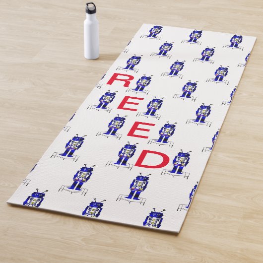 "Robot" Yoga Mat Yogamatte (Beispiel)