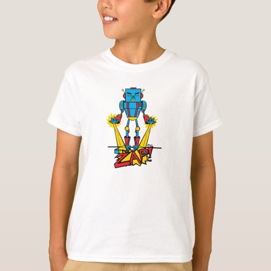 Robot Zapping T-Shirt (Vorderseite)