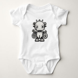 robotanisch baby strampler