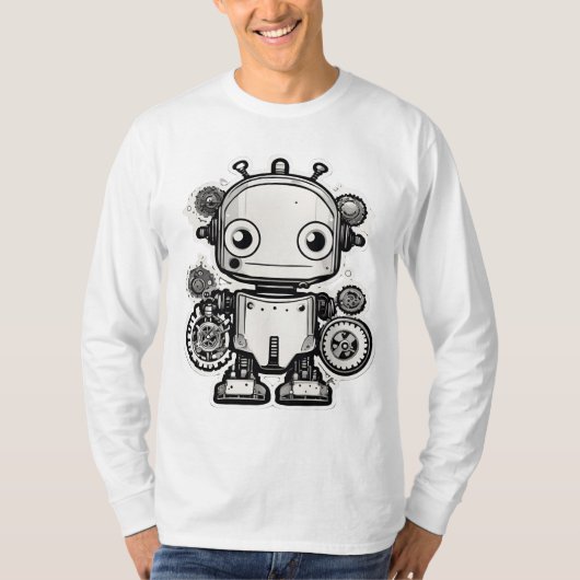 robotanisch T-Shirt (Vorderseite)