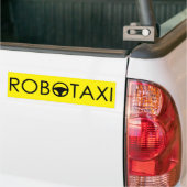 Robotaxi Autoaufkleber "Yellow Cab Edition" (Auf Lkw)