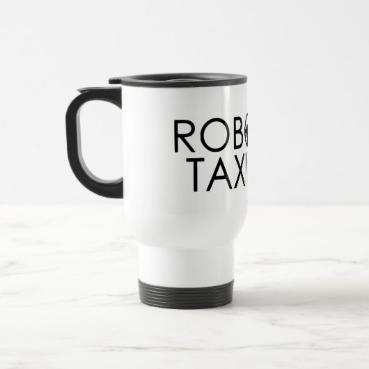 Robotaxi Travel Mug Reisebecher (Links)