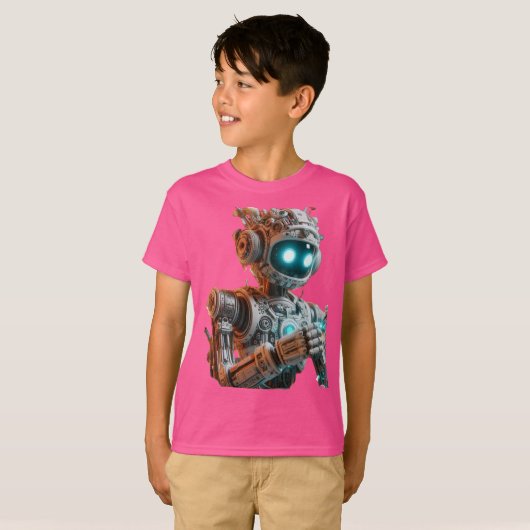 RoboTech Explorer-T-Shirt T-Shirt (Vorne ganz)