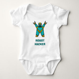Roboter12, ROBOT-HACKER Baby Strampler