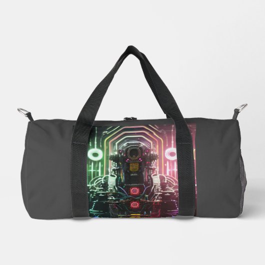 Roboter-1-Duffetbeutel Duffle Bag (Vorderseite)
