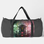 Roboter-1-Duffetbeutel Duffle Bag (Vorderseite)