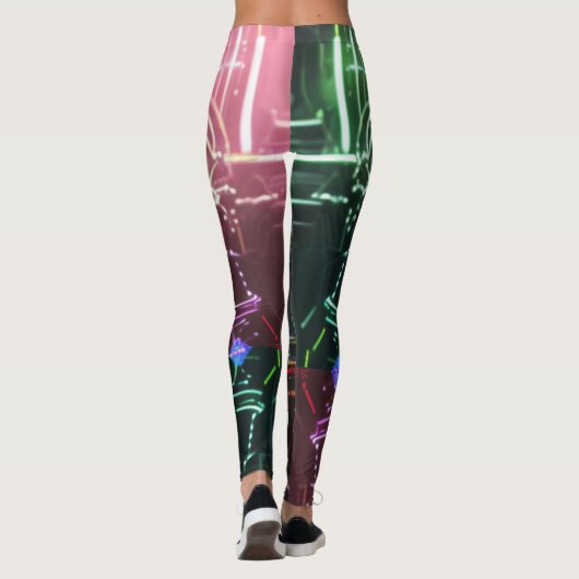 Roboter 1 Leggings (Rückseite)