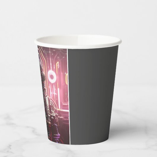 Roboter-1-Papierbecher Pappbecher (Links)