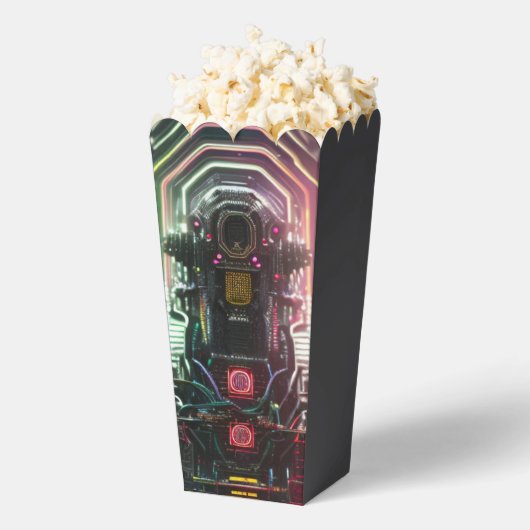 Roboter-1-Popcornboxen Geschenkschachtel (Geplatzt)