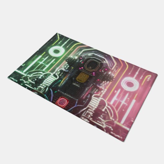 Roboter 1 Türmatte (Schrägansicht)