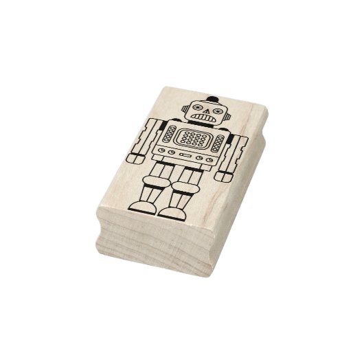 Roboter 200423(01) gummistempel (Stempel)