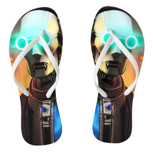 Roboter-2-Flip-Flops Badesandalen
