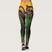 Roboter 2 Leggings (Rückseite)